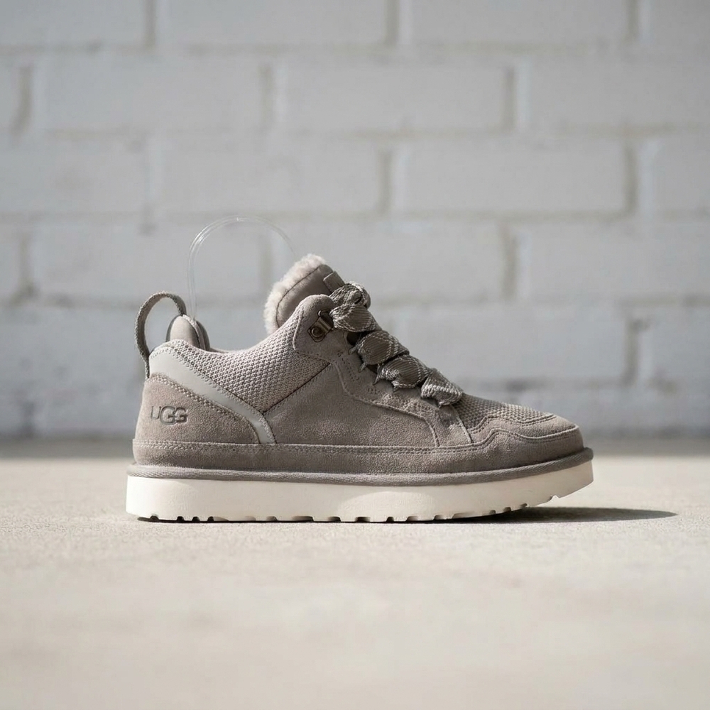 NEW UGG women's lowmel sneaker in smoke plume